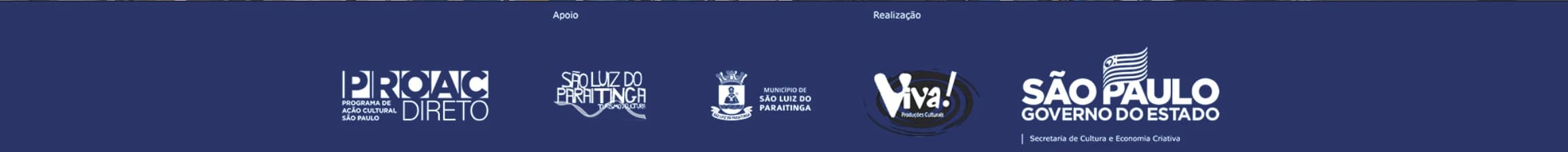 Logotipos de Apoio e Realização