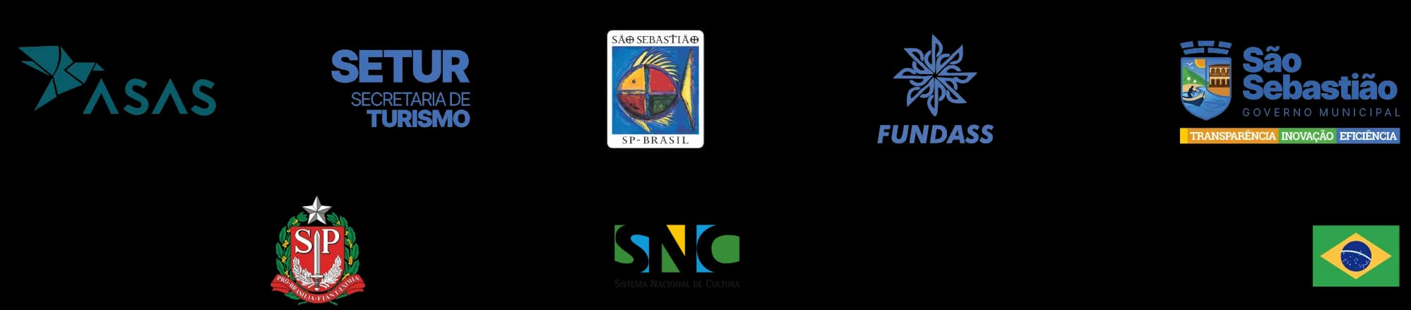 Logotipos de Apoio e Realização